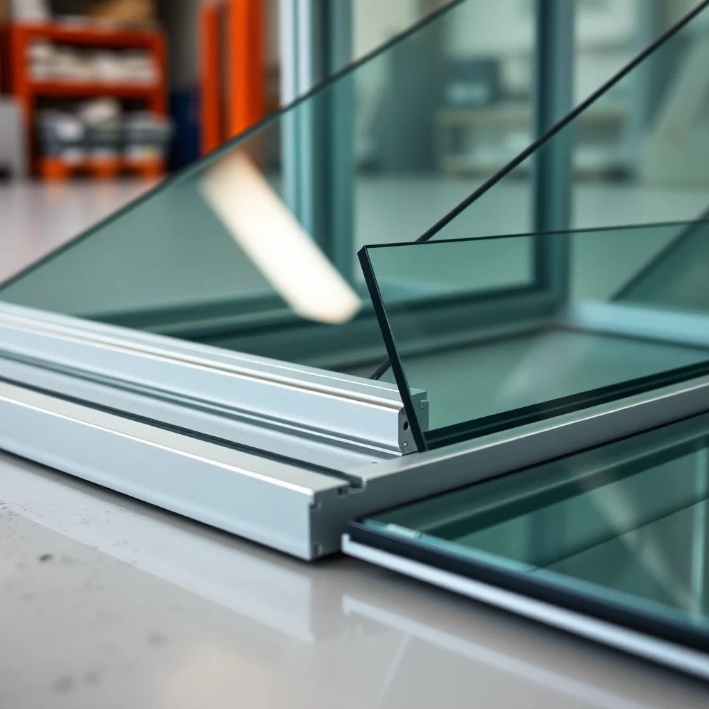 A&D Glass & Aluminium workshop